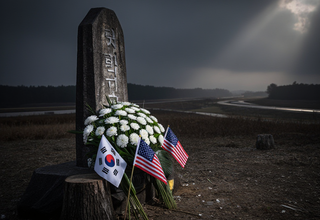 판문점 도끼 만행 50주기 추모식... 한미 동맹의 피로 지켜낸 평화의 무게