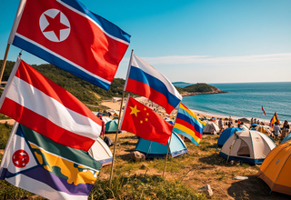 북한-러시아-중국, 어린이 캠프로 보여주는 밀착 행보