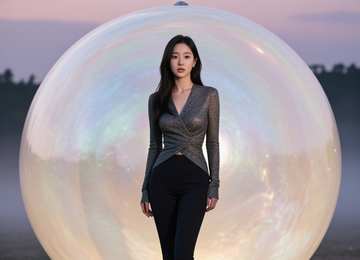 거대한 진주와 그녀