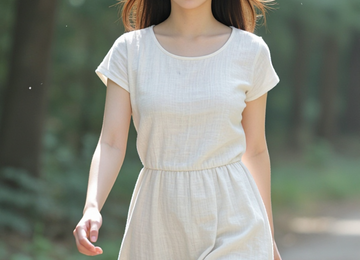 신비로운 숲의 소녀